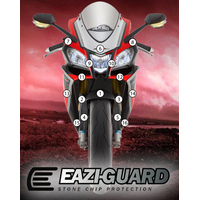 EAZI-GUARD PAINT PROTECTION FILM - APRILIA RSV4 2015 - 2017  GLOSS