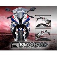 EAZI-GUARD PAINT PROTECTION FILM - BMW S1000RR  GLOSS