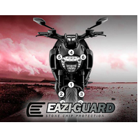 EAZI-GUARD PAINT PROTECTION FILM - DUCATI DIAVEL 2011 - 2018  GLOSS