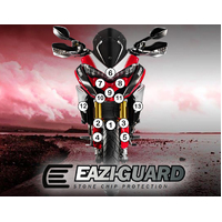 EAZI-GUARD PAINT PROTECTION FILM - DUCATI MULTISTRADA 1200 2015 - 2017  GLOSS