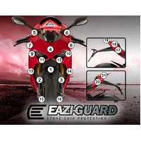 EAZI-GUARD PAINT PROTECTION FILM - DUCATI PANIGALE V4 2018 - 2019  GLOSS