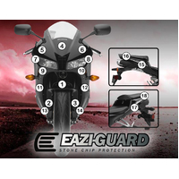 EAZI-GUARD PAINT PROTECTION FILM - HONDA CBR600RR 2013 - 2017  MATTE
