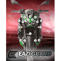 EAZI-GUARD PAINT PROTECTION FILM - KAWASAKI Z800  GLOSS