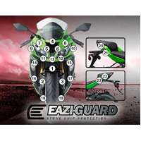 EAZI-GUARD PAINT PROTECTION FILM - KAWASAKI ZX-6R 2013 - 2016  MATTE