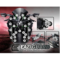 EAZI-GUARD PAINT PROTECTION FILM - KAWASAKI NINJA H2  MATTE