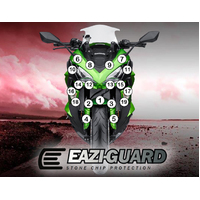 EAZI-GUARD PAINT PROTECTION FILM - KAWASAKI NINJA 1000 2017 - 2019  MATTE