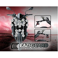 EAZI-GUARD PAINT PROTECTION FILM - KAWASAKI Z900 2017 - 2019  GLOSS