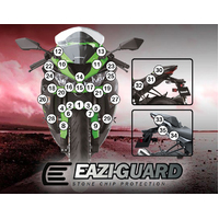 EAZI-GUARD PAINT PROTECTION FILM - KAWASAKI ZX-6R 2019  GLOSS
