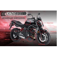 EAZI-GUARD STONE CHIP PAINT PROTECTION FILM  STANDARD DIY-CUT UNIVERSAL KIT  GLOSS