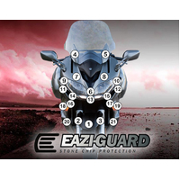 EAZI-GUARD PAINT PROTECTION FILM - YAMAHA FJR1300A  GLOSS