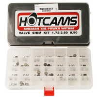 HOT CAMS 8.90mm SHIM KIT - 1.72mm-2.60mm / 0.04mm INCREMENTS
