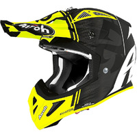 AIROH AVIATOR ACE KYBON YELLOW MATT