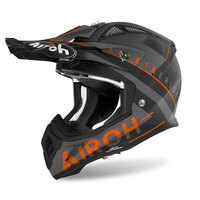 AIROH AVIATOR ACE AMAZE ORANGE MATT