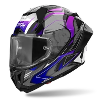 AIROH GP800 MASTER HELMET MUST BLUE GLOSS