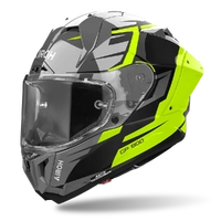 AIROH GP800 MASTER HELMET YELLOW GLOSS