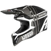 AIROH WRAAP BROKEN MATT ANTHRACITE
