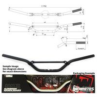 WHITES HANDLEBAR 7/8 (22.2MM) BLACK - KTM SX85