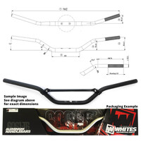 WHITES HANDLEBAR 7/8 (22.2MM) BLACK - SUZUKI SX65