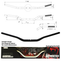 WHITES HANDLEBAR 1-1/8in TAPER BLACK - YAMAHA WR125/250/450 '05-06