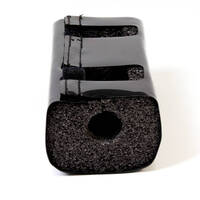 WHITES HANDLEBAR PAD FITS 1 18 " - BLACK