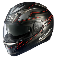 KABUTO KAMUI FLUENTE BK/SIL/RD