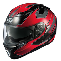 KABUTO KAMUI STINGER MATT BK/RED