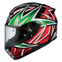 KABUTO RT33 VELOCE GREEN/ORANGE