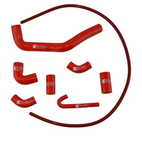 EAZI-GRIP SILICONE HOSE KIT - DUCATI PANIGALE V4  RED