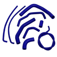 EAZI-GRIP SILICONE HOSE KIT - KAWASAKI Z1000 2010 - 2014  BLUE