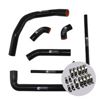 EAZI-GRIP SILICONE HOSE AND CLIP KIT - DUCATI 899 959 1199 1299 PANIGALE  BLACK