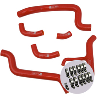 EAZI-GRIP SILICONE HOSE AND CLIP KIT - DUCATI 1098  RED