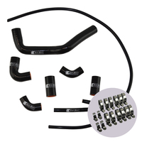 EAZI-GRIP SILICONE HOSE AND CLIP KIT - DUCATI PANIGALE V4  BLACK