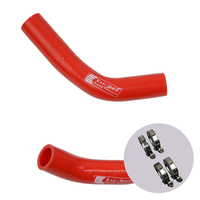 EAZI-GRIP SILICONE HOSE AND CLIP KIT - KAWASAKI NINJA 650 ER-6 2006 - 2017  RED