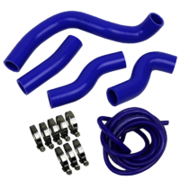 EAZI-GRIP SILICONE HOSE AND CLIP KIT - KAWASAKI Z750  BLUE