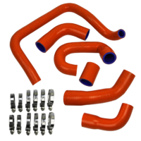 EAZI-GRIP SILICONE HOSE AND CLIP KIT - KTM 990 SUPER DUKE R  ORANGE