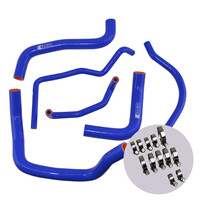 EAZI-GRIP SILICONE HOSE AND CLIP KIT - SUZUKI GSX-R600/750 2011  BLUE