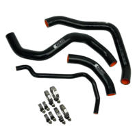 EAZI-GRIP SILICONE HOSE AND CLIP KIT - SUZUKI GSX-R1000 2017  BLACK