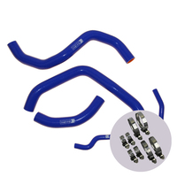 EAZI-GRIP SILICONE HOSE AND CLIP KIT - SUZUKI GSX-R1000 2017  BLUE