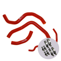 EAZI-GRIP SILICONE HOSE AND CLIP KIT - SUZUKI GSX-R1000 2017  RED