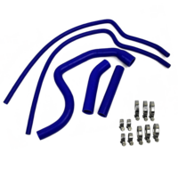 EAZI-GRIP SILICONE HOSE AND CLIP KIT - TRIUMPH SPEED TRIPLE 1050  BLUE