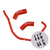 EAZI-GRIP SILICONE HOSE AND CLIP KIT - YAMAHA YZF-R1 MT-10  RED