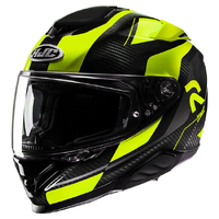HJC RPHA 71 HELMET CARBON HAMIL MC-3H BLACK YELLOW