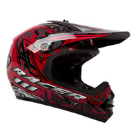 RACER III KIDS MOTO X BLACK/RED