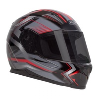 RXT 817 STREET ZED BLACK/RED HELMET