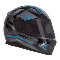 RXT 817 STREET ZED BLACK/BLUE HELMET