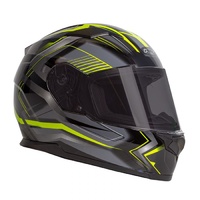 RXT 817 STREET ZED BLACK/FLURO HELMET