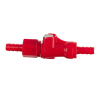 WHITES FUEL HOSE QUICK DISCONNECT 1/4" - RED