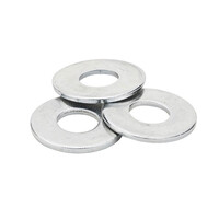 WHITES ZINC PLATED WASHER FLAT - 10mm (50 PACK)