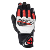IXON RS4 AIR GLOVES BLACK RED WHITE