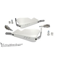 BARKBUSTERS JET HANDGUARD STRAIGHT 22mm TWO POINT MOUNT - WHITE